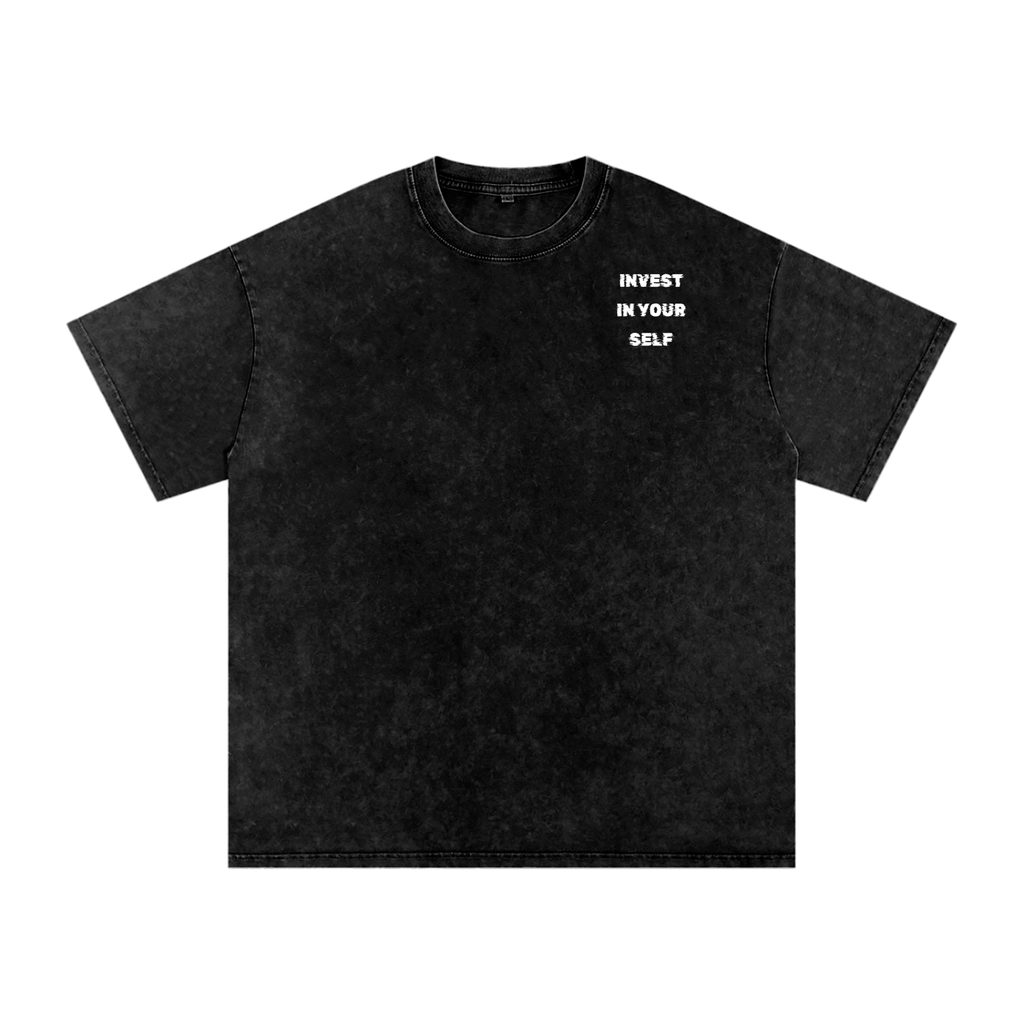 Acid Wash Oversize T-Shirt - 250 GSM